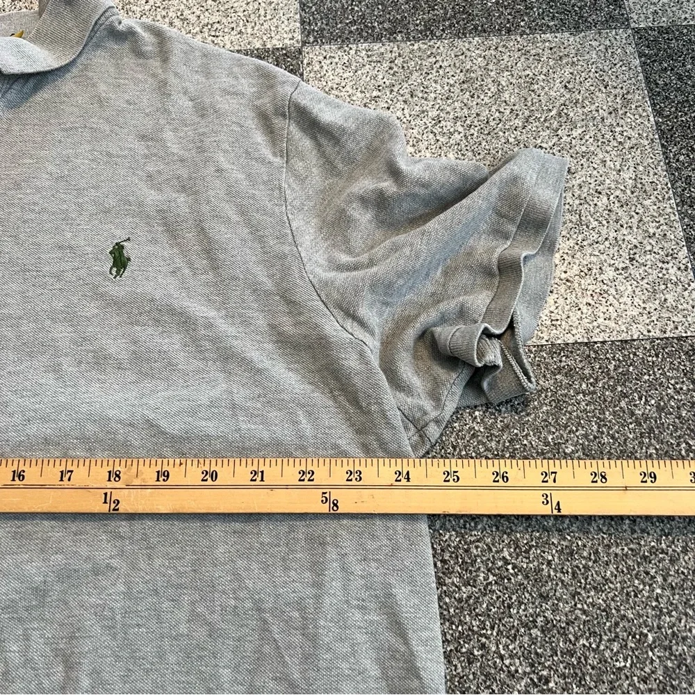Polo by Ralph Lauren Light Gray Polo Shirt- XXL